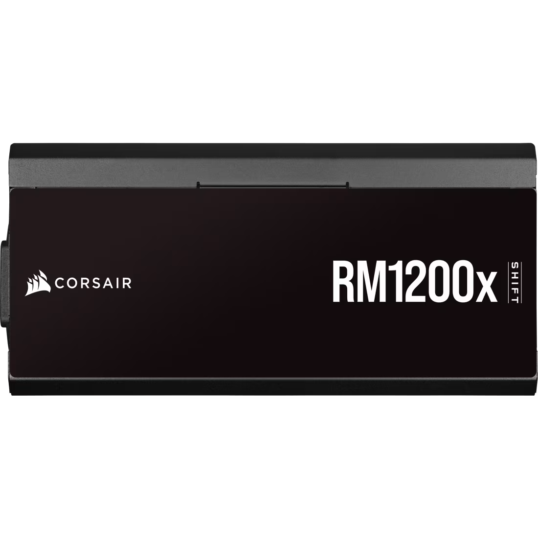 Corsair RM1200x SHIFT Premium 1200W Power Supply Black | 80+ Gold + Cybenetics Gold | ATX 3.1 + PCIe 5.1 | Side-Cable Interface | 140mm FDB Fan | Zero RPM | 100% Japanese Capacitors | 12V-2x6 Cable Included | 8 PCIe + 16 SATA