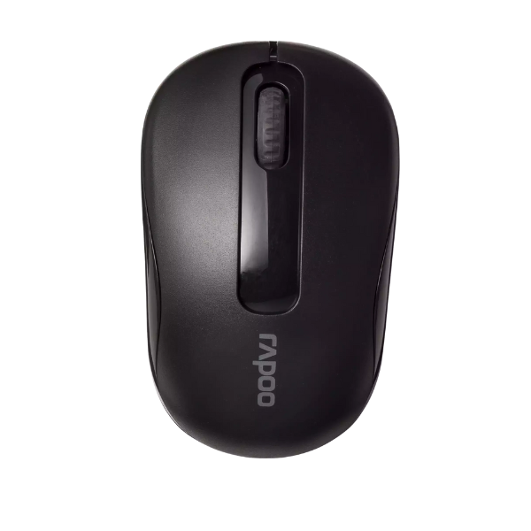 Rapoo M10 Plus Wireless Optical Mouse | 1000 DPI | 2.4 GHz · 10 m Range | Nano USB Receiver | Up to 12-Month Battery | 5