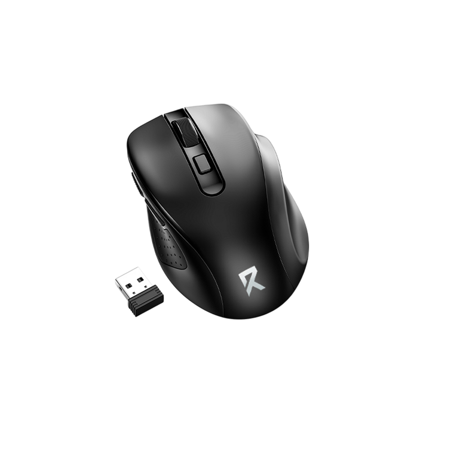 Redragon BM-4091 Wireless Mouse | Bluetooth 5.0 · 3.0 + 2.4GHz | 4000 DPI · 5 Levels | 6 Buttons | Up to 18-Month AA Bat