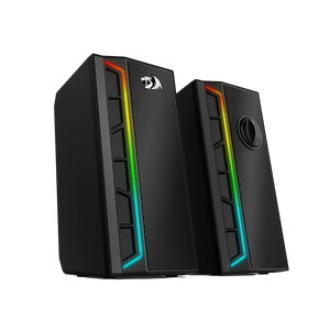 Redragon Calliope GS580 RGB Desktop PC Speaker | 2.0 Stereo · 2 × 3 W RMS | 2.5 inch Drivers | USB-C + 3.5 mm | RGB Backlight