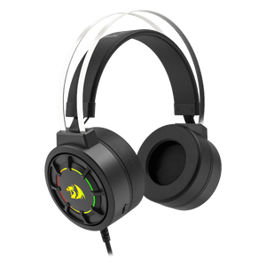 Redragon H314 Grendel RGB Wired Gaming Headset | 40mm Dynamic Drivers | 20Hz-20kHz | 32Ω | USB-A Connection with 2m Cable | In-Line Volume Control | Flowing RGB Backlight | Soft PU Leather Earcups | 290g | Windows XP to Windows 11
