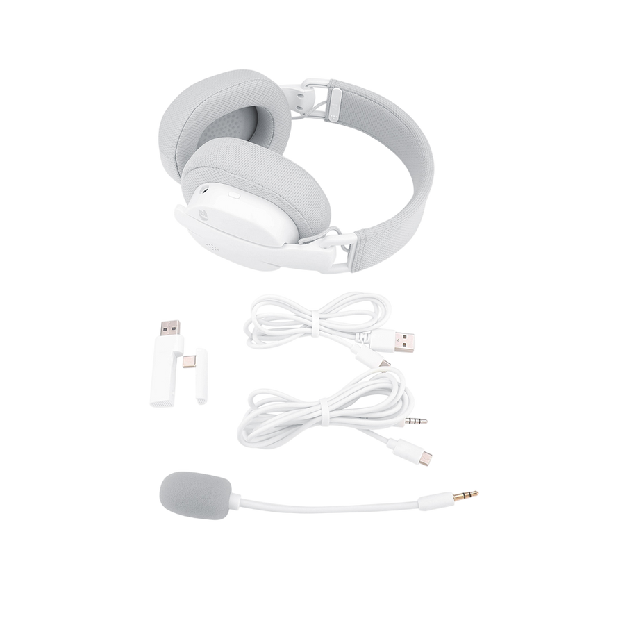Redragon Luce H888W Wireless Gaming Headset | 40mm Drivers | Virtual 7.1 Surround | 2.4GHz · Bluetooth 5.3 · 3.5mm | Dua