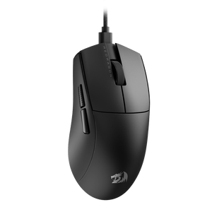 Redragon K1NG M724 White Wired Gaming Mouse | 42g Ultra-Light | 200-12400 DPI Pixart 3327 Sensor | 1000Hz Polling Rate | 5 Programmable Buttons | HUANO Switches 10M Clicks | Type-C Cable