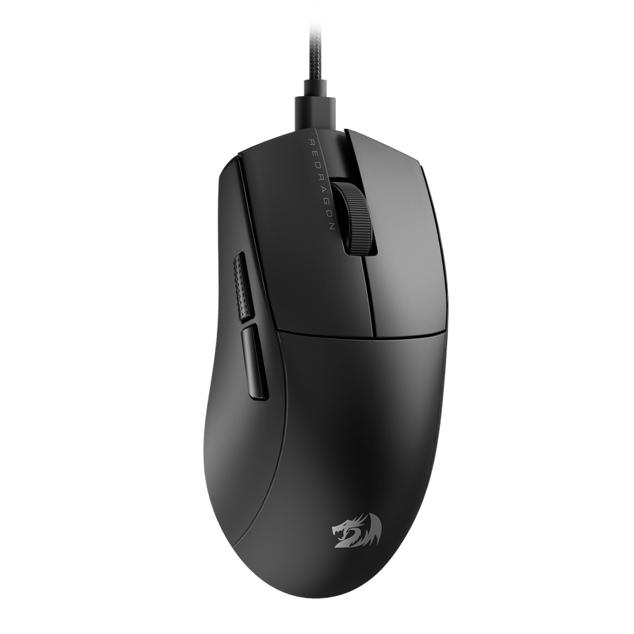 Redragon K1NG M724 White Wired Gaming Mouse | 42g Ultra-Light | 200-12400 DPI Pixart 3327 Sensor | 1000Hz Polling Rate |