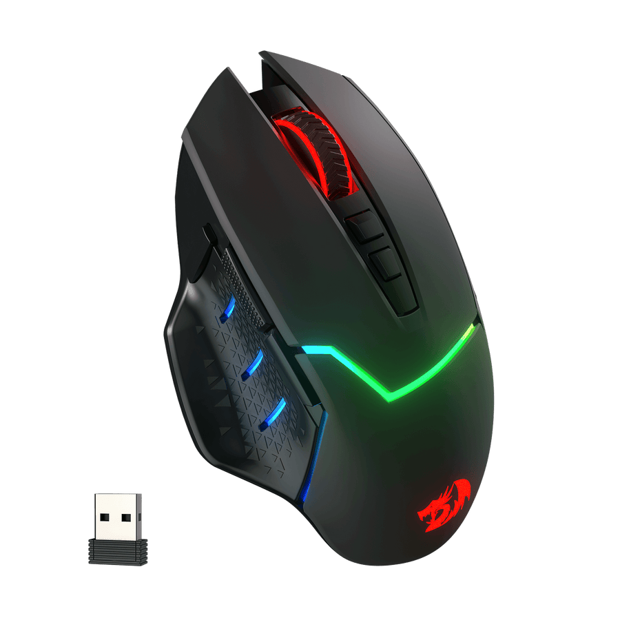 Redragon M690 PRO Mirage Wireless Gaming Mouse | 8000 DPI · Pixart 3104 | 8 Programmable Buttons · Rapid Fire | 1000 Hz 