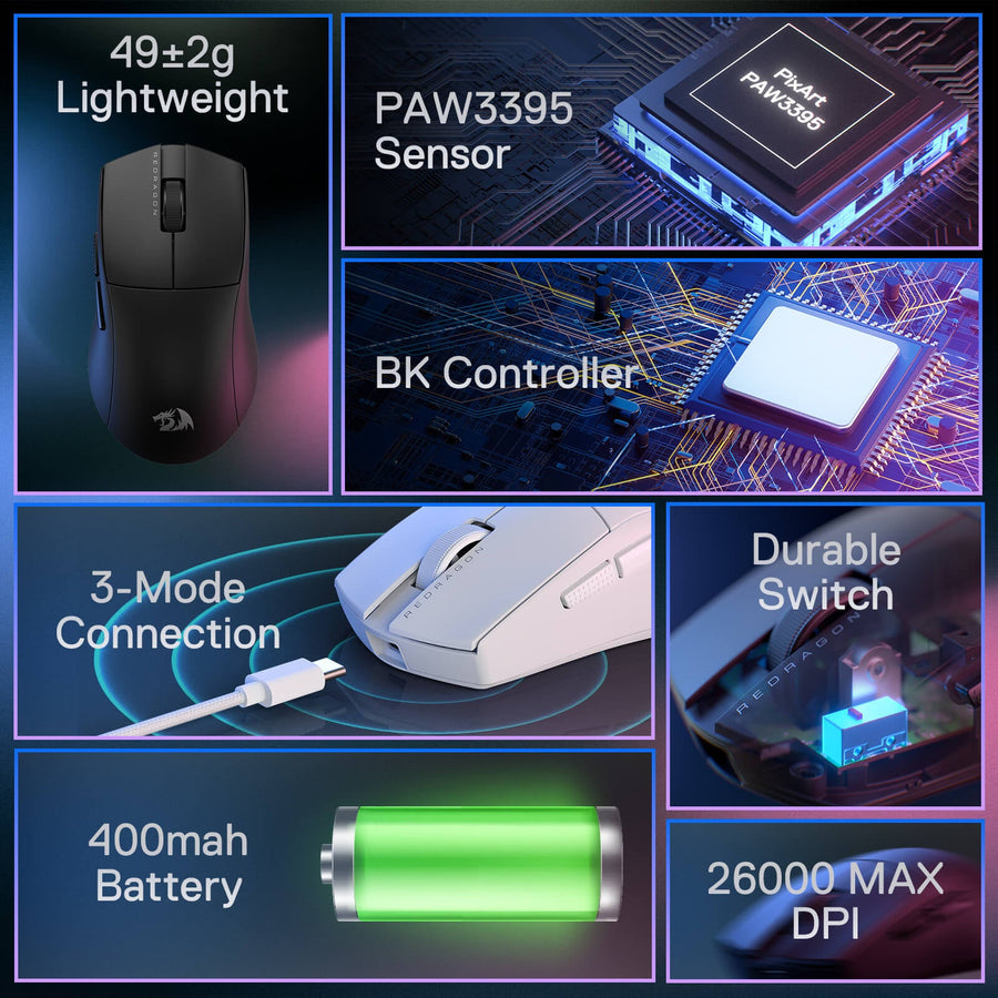 Redragon K1NG M916 PRO - feature detail