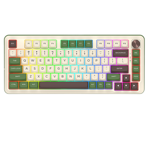 Redragon K681 75% Wireless Gasket Mechanical Keyboard | 81 Keys | Hot-Swappable 3/5-Pin | 16.8M RGB · 15 Modes | Bluetooth 3.0/5.0 · 2.4GHz · USB-C | Volume Knob | Double-Shot MDA Keycaps | 5-Layer Foam | Anti-Ghosting | 0.858 kg