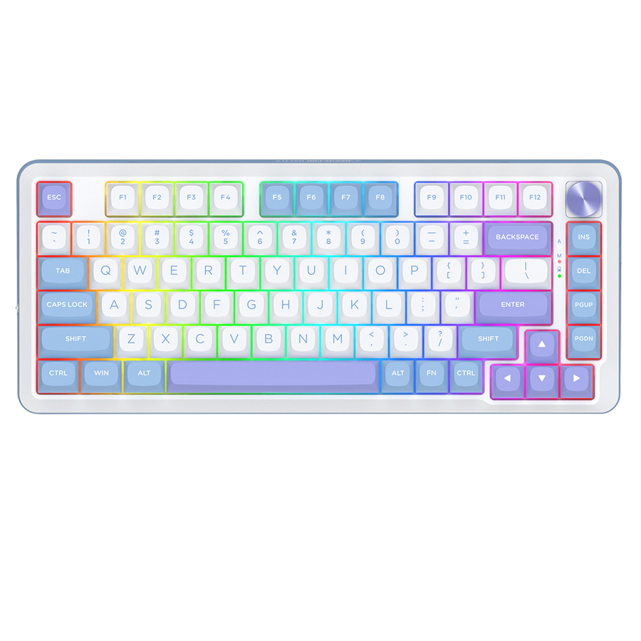 Redragon K681 75% Wireless Gasket Mechanical Keyboard | 81 Keys | Hot-Swappable 3/5-Pin | 16.8M RGB · 15 Modes | Bluetoo