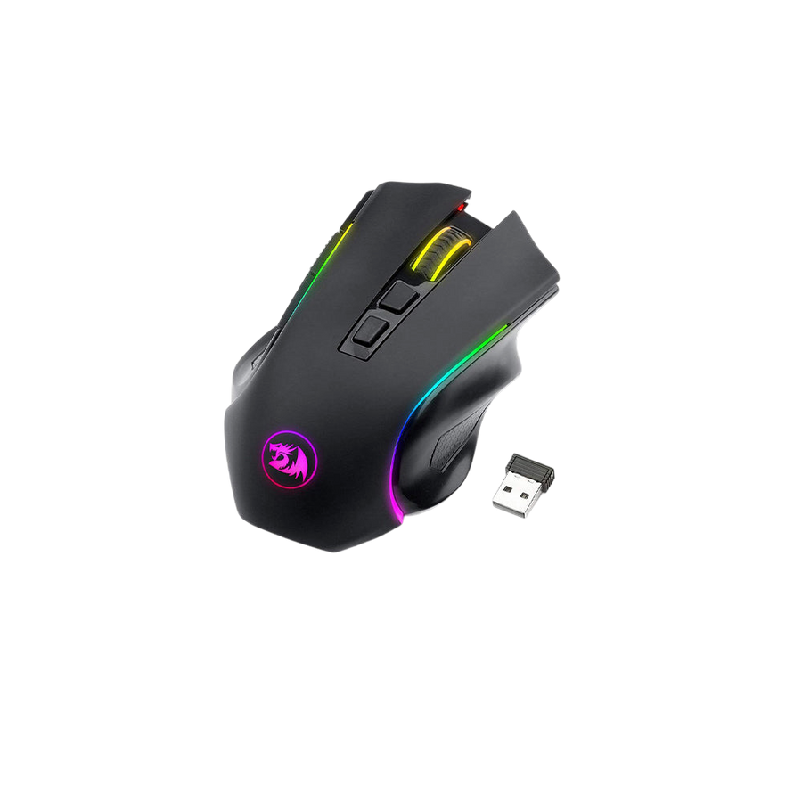 Redragon M602-KS Griffin Wireless RGB Gaming Mouse | Up to 16000 DPI · 40G | 2.4GHz Wireless + USB-C Wired | 9 Programma
