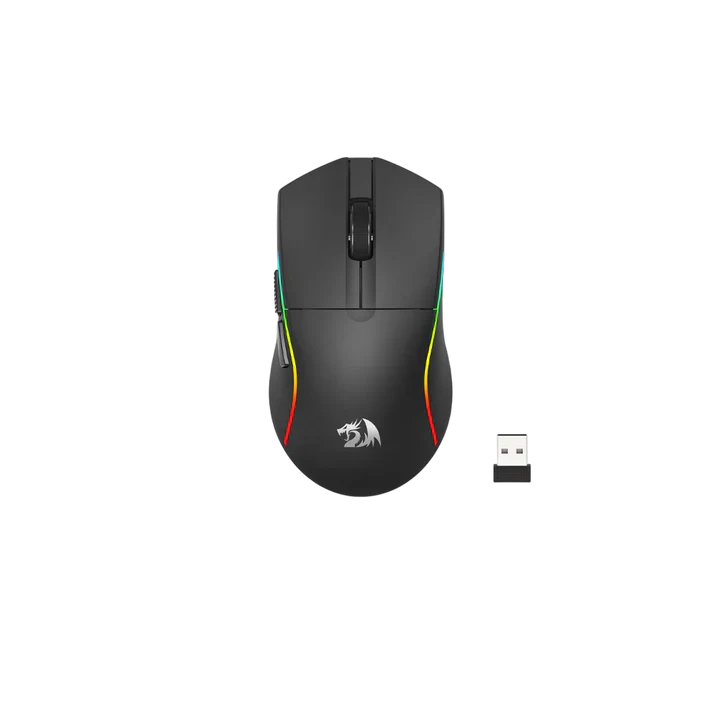 Redragon M816-STD Tri-Mode Wireless Gaming Mouse | 24000 DPI PAW 3311 Sensor | 6 Fully Programmable Buttons | Up to 200h