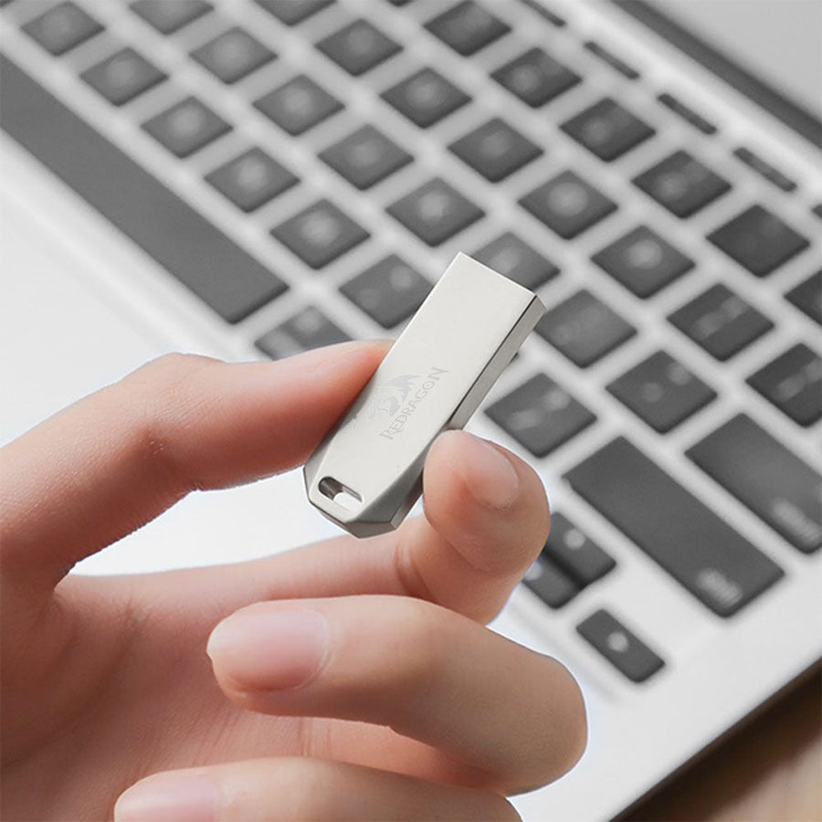 Redragon RU016 D3.0 USB Flash Drive | 64GB | USB 3.0 · USB-A | Metal Body