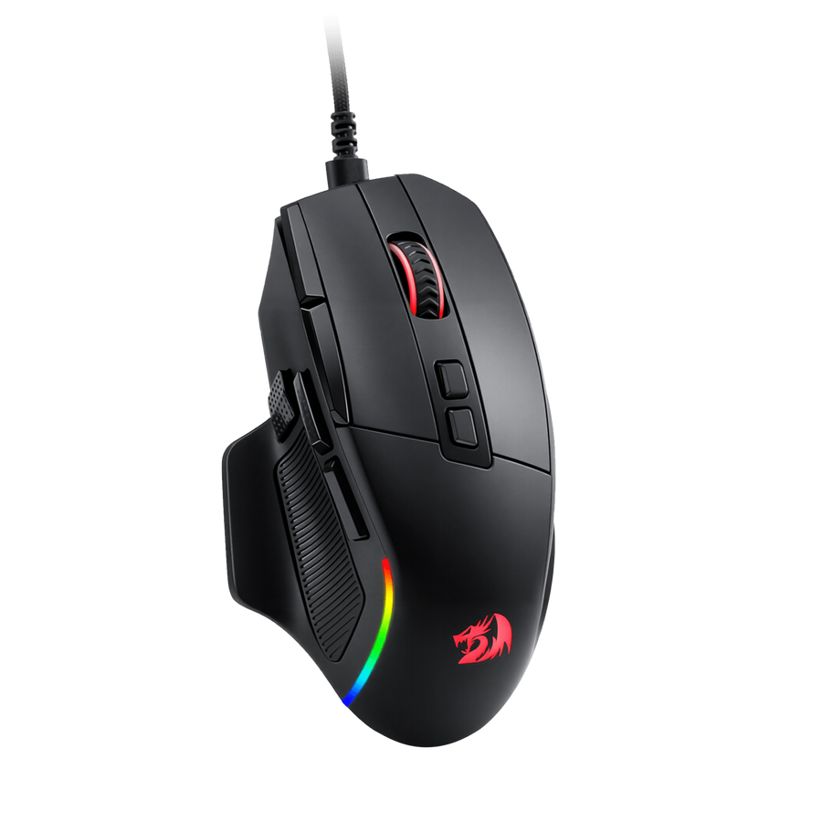 Redragon M925 VIPER Wired Gaming Mouse | PixArt PAW3311 · 100-24,000 DPI | 10 Programmable Buttons | 1000Hz Polling · 8 