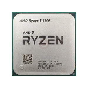 AMD Ryzen 5 5500 Desktop Processor | 6 Cores · 12 Threads | 3.6 GHz Base · Up to 4.2 GHz Boost | 16 MB L3 · Socket AM4 | 65W · Wraith Stealth Cooler Included