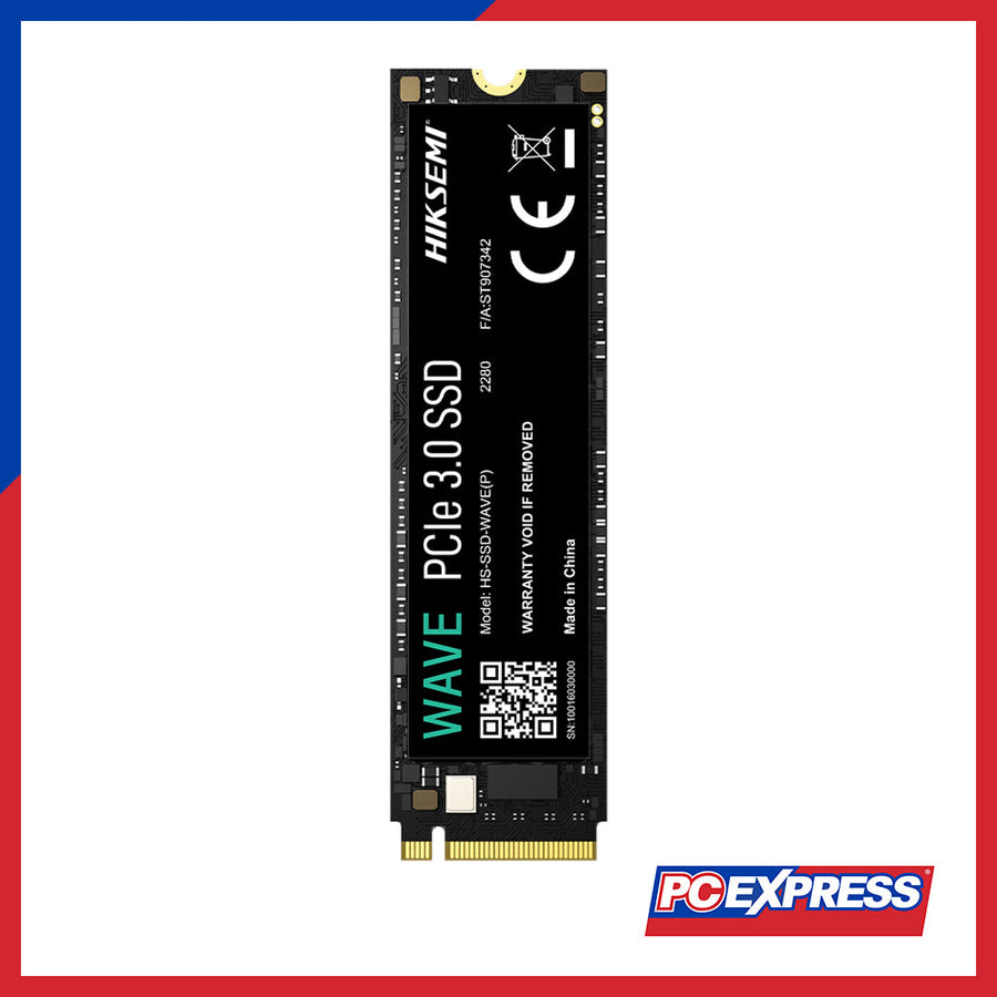HIKSEMI WAVE(P) 256GB NVMe SSD | M.2 2280 · PCIe Gen 3 | Up to 2280 MB/s Read · 1800 MB/s Write | 3D NAND · 100 TBW | 3-