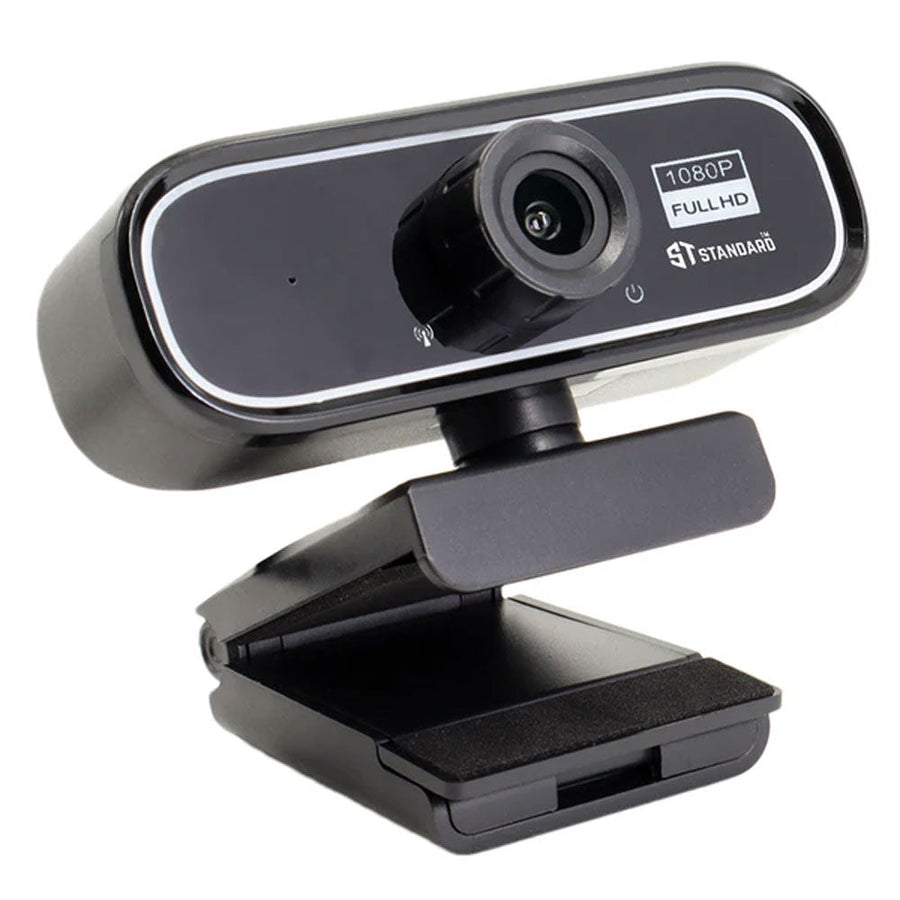 Standard WB-1080 Full HD Webcam | 1920 × 1080 FHD | Built-in microphone with noise reduction | Automatic light correctio