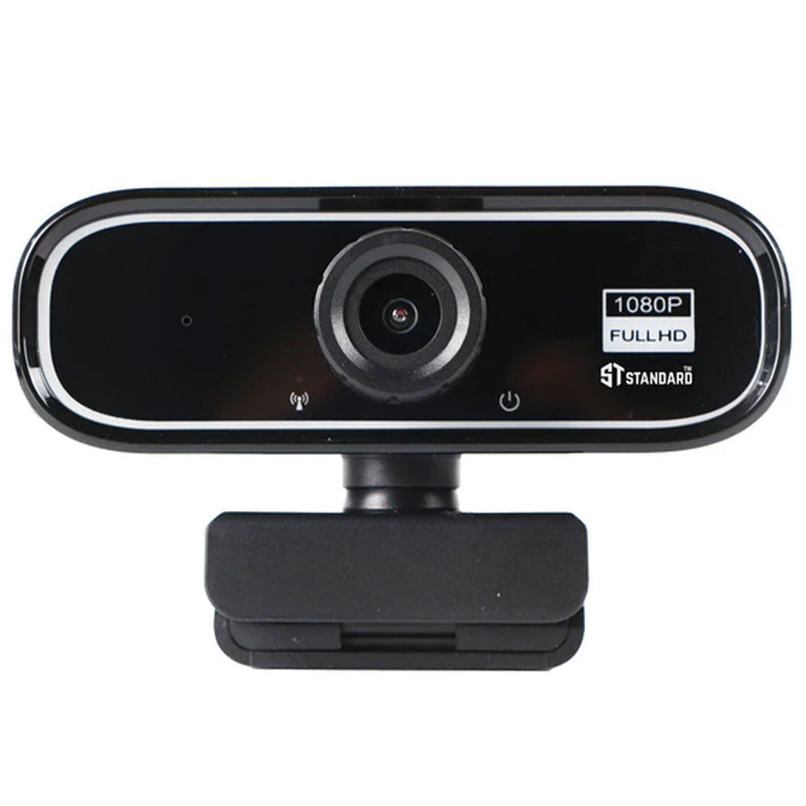 Standard WB-1080 Full HD Webcam | 1920 × 1080 FHD | Built-in microphone with noise reduction | Automatic light correctio