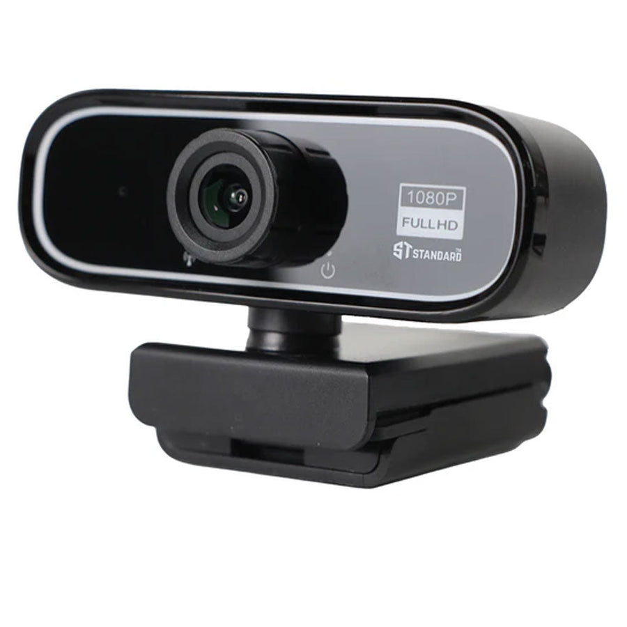 Standard WB-1080 Full HD Webcam | 1920 × 1080 FHD | Built-in microphone with noise reduction | Automatic light correctio