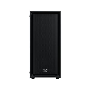 XIGMATEK Sky II Mid-Tower Gaming Case + X-Power 600W 80+ PSU | ATX · Micro-ATX · Mini-ITX | 4 × Fixed-RGB Fans | Tempered Glass · Mesh Front | 325mm GPU · 160mm Cooler | Black