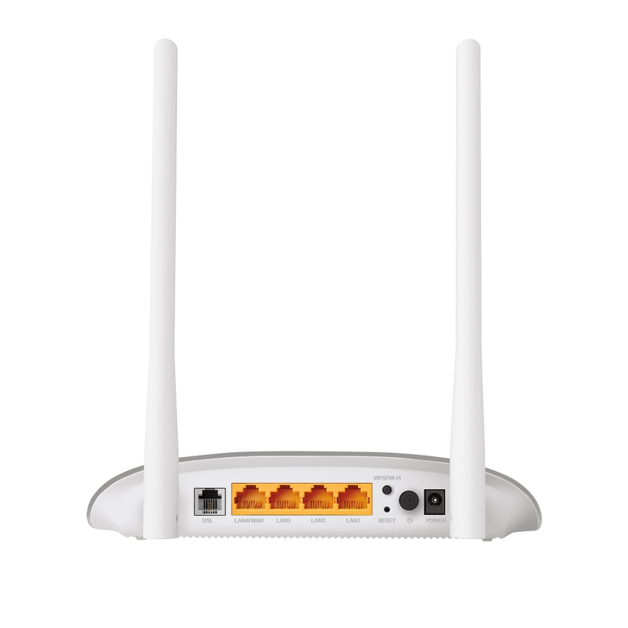 TP-Link TD-W9950 300Mbps Wireless N VDSL/ADSL2+ Modem Router | VDSL2 up to 100Mbps | 2 × 5dBi Antennas | 4 × 10/100 Port