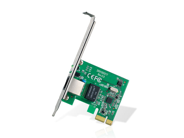 TP-Link TG-3468 Gigabit PCI Express Network Adapter | 10/100/1000Mbps RJ45 | 32-bit PCI Express | 802.3x Flow Control · 