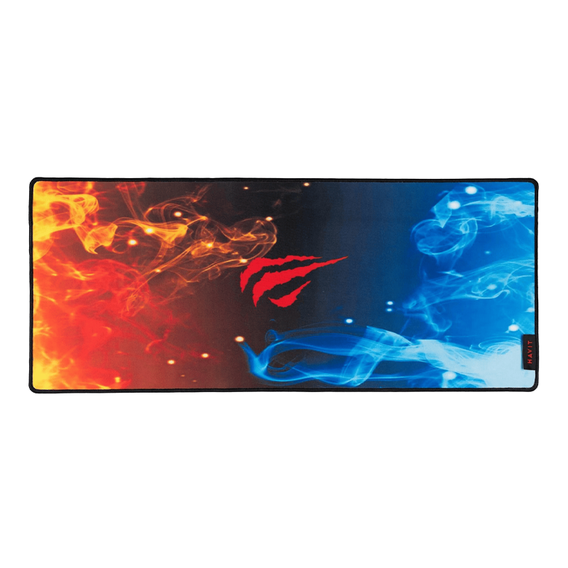 Havit HV-MP845 Gaming Mouse Pad | Extended 700 × 300 × 2.5 mm Desk Mat | Jacquard Cloth Surface | Black