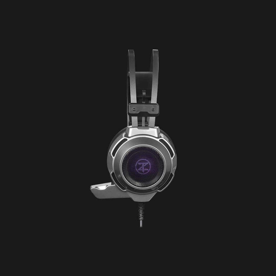 Techno Zone K39 USB Gaming Headset | 7.1 Virtual Surround Sound | 50mm Drivers | 20Hz-20,000Hz · 30mW | RGB Lighting | H