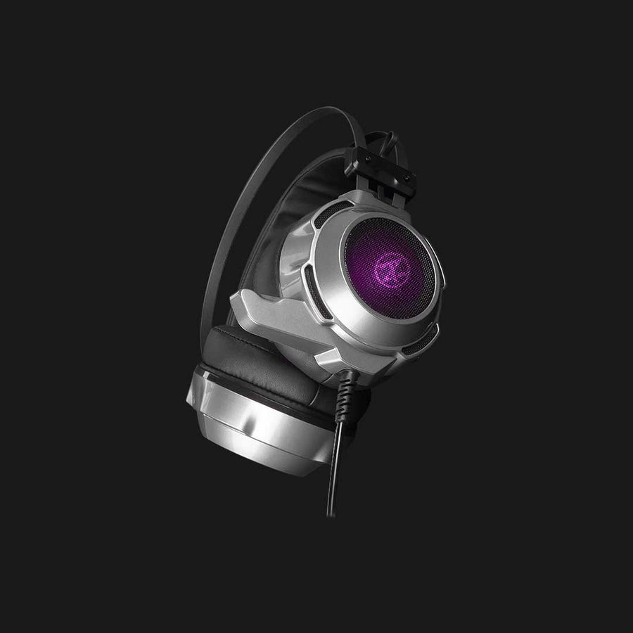 Techno Zone K39 USB Gaming Headset | 7.1 Virtual Surround Sound | 50mm Drivers | 20Hz-20,000Hz · 30mW | RGB Lighting | H