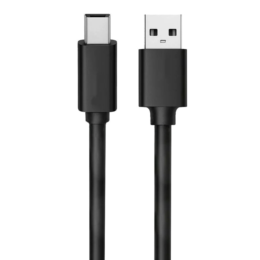 USB to Mini-USB 5-Pin Data and Charging Cable | USB Type-A to Mini-B (5-pin) | Plug and play | Black