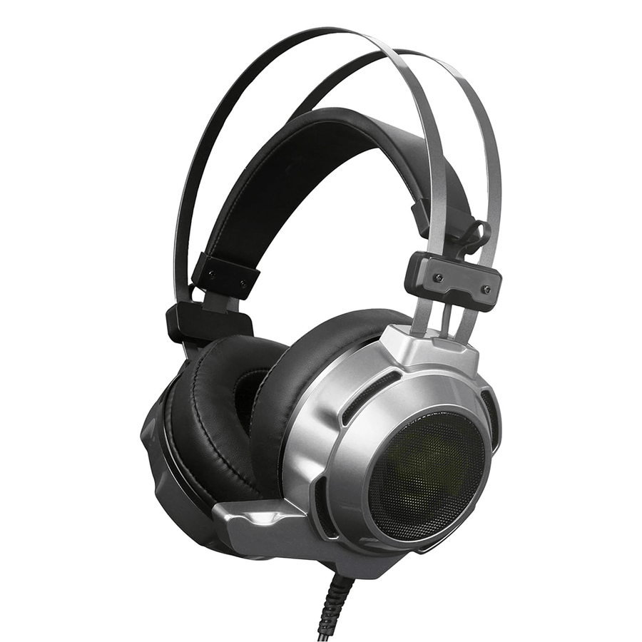 Techno Zone K39 USB Gaming Headset | 7.1 Virtual Surround Sound | 50mm Drivers | 20Hz-20,000Hz · 30mW | RGB Lighting | H
