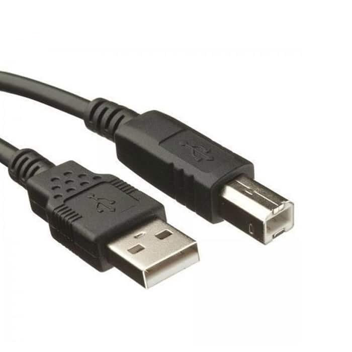 USB Printer Cable | 1.5 m | USB Type-A to Type-B | Printer and Scanner Lead