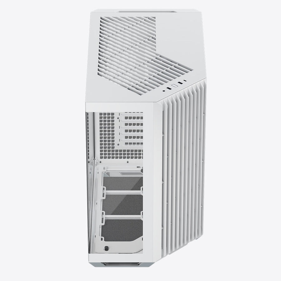 APNX V1 Mid-Tower PC Case | ATX · Micro-ATX · Mini-ITX | Dual-Chamber Panoramic Design | 360mm Radiator · 160mm Fan Supp