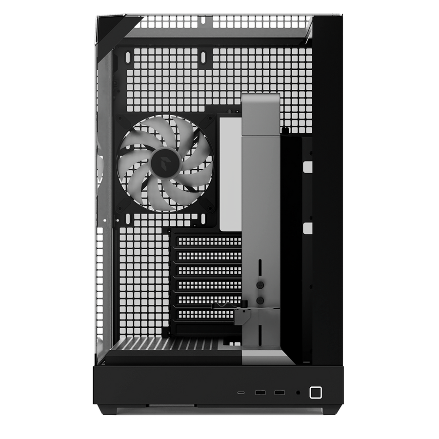 APNX V2 Mid-Tower PC Case | ATX · Micro-ATX · Mini-ITX | 71L X-Pand Flow · 3-Panel Tempered Glass | 4 × FP3-140 ARGB PWM