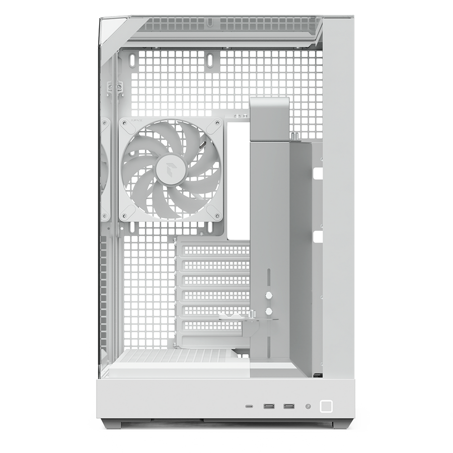 APNX V2 Mid-Tower PC Case | ATX · Micro-ATX · Mini-ITX | 71L X-Pand Flow · 3-Panel Tempered Glass | 4 × FP3-140 ARGB PWM