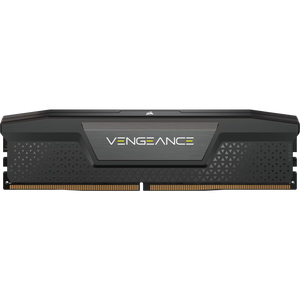 Corsair Vengeance DDR5 64GB Kit (2x32GB) Black | 5600MT/s CL40 | Intel XMP 3.0 + AMD EXPO Compatible | Dual Rank 2Rx8 | Low-Profile Aluminum Heat Spreader | On-Die ECC | Intel 12th-14th Gen + AMD Ryzen 7000+ | Productivity Workhorse