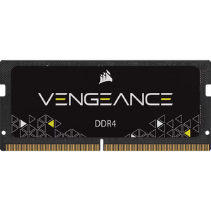 Corsair Vengeance 32GB Kit (2x16GB) DDR4-3200 SODIMM Gaming Laptop Memory CMSX32GX4M2A3200C22 Boxed | PC4-25600 | CL22-22-22-53 | 1.2V | 260-Pin Non-ECC Unbuffered | Auto-Overclock | Dual-Channel Matched Pair | Black
