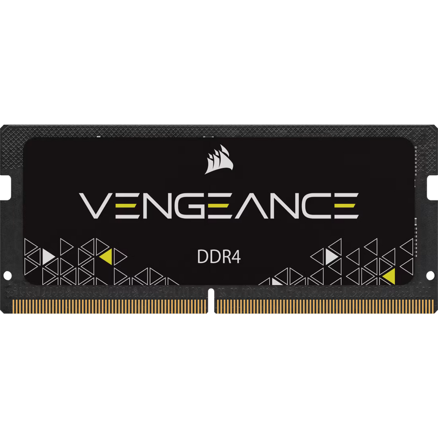 Corsair Vengeance 32GB Kit (2x16GB) DDR4-3200 SODIMM Gaming Laptop Memory CMSX32GX4M2A3200C22 Boxed | PC4-25600 | CL22-22-22-53 | 1.2V | 260-Pin Non-ECC Unbuffered | Auto-Overclock | Dual-Channel Matched Pair | Black