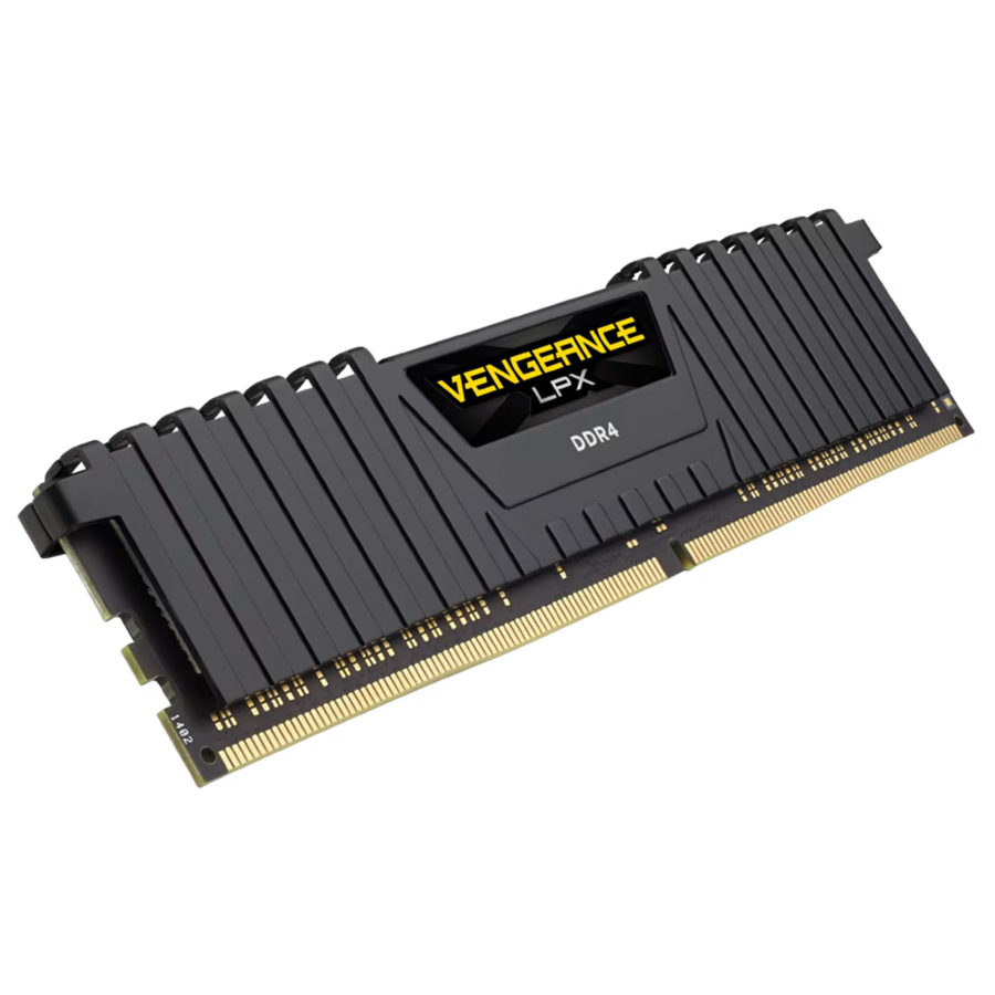 Corsair Vengeance LPX DDR4 32GB Kit (2x16GB) Black | 3200MHz CL16 | Intel XMP 2.0 | Low-Profile 34mm Aluminum Heat Spreader | 8-Layer Custom PCB | AMD Ryzen 5000 + Intel 10th-11th Gen Compatible | Reliable Mainstream Performance