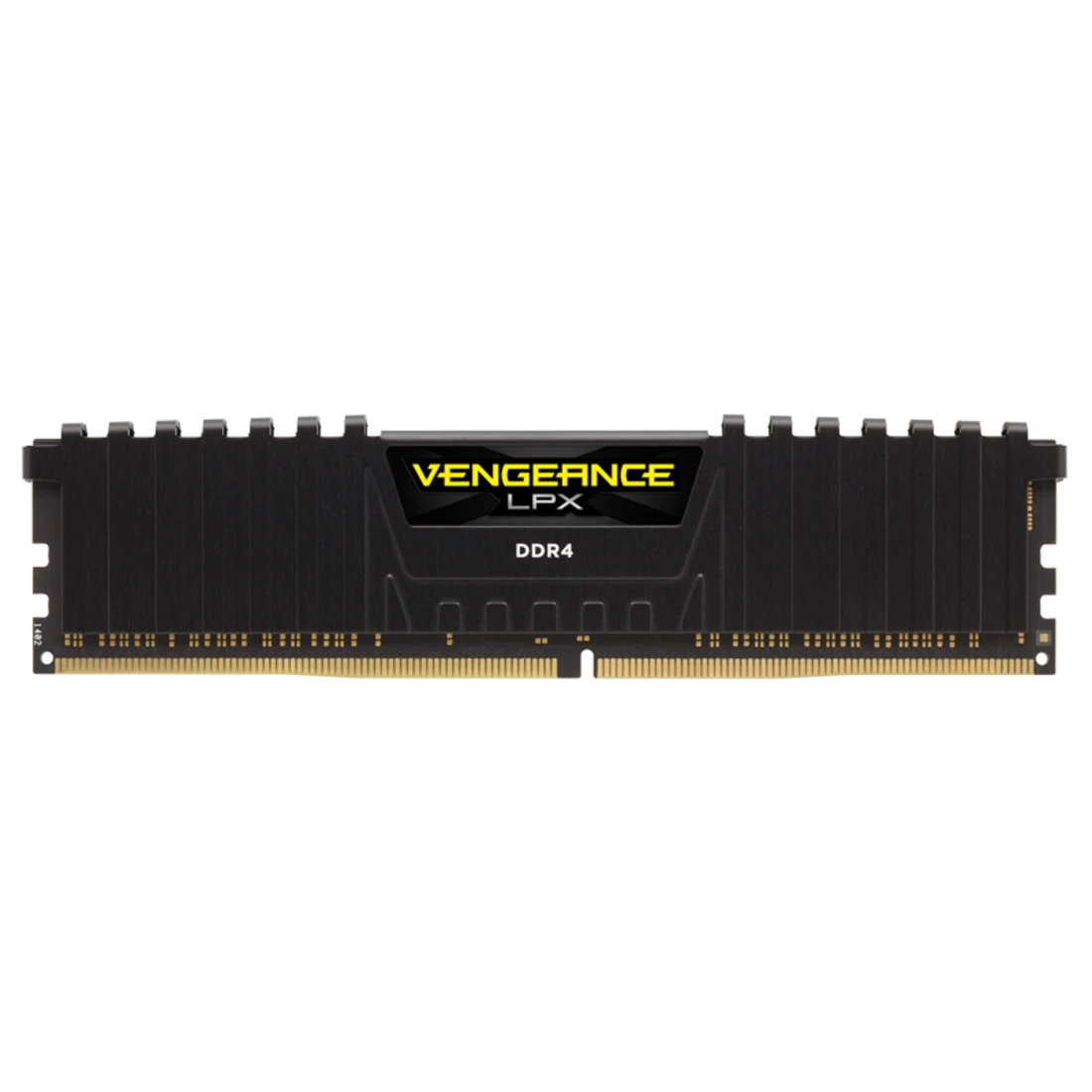 Corsair Vengeance LPX 8GB DDR4-3000 Desktop Memory | CMK8GX4M1D3000C16 | 8GB (1 x 8GB) · 3000MHz | 16-20-20-38 · 1.35V | Anodised Aluminium Heat Spreader · XMP 2.0 | Black