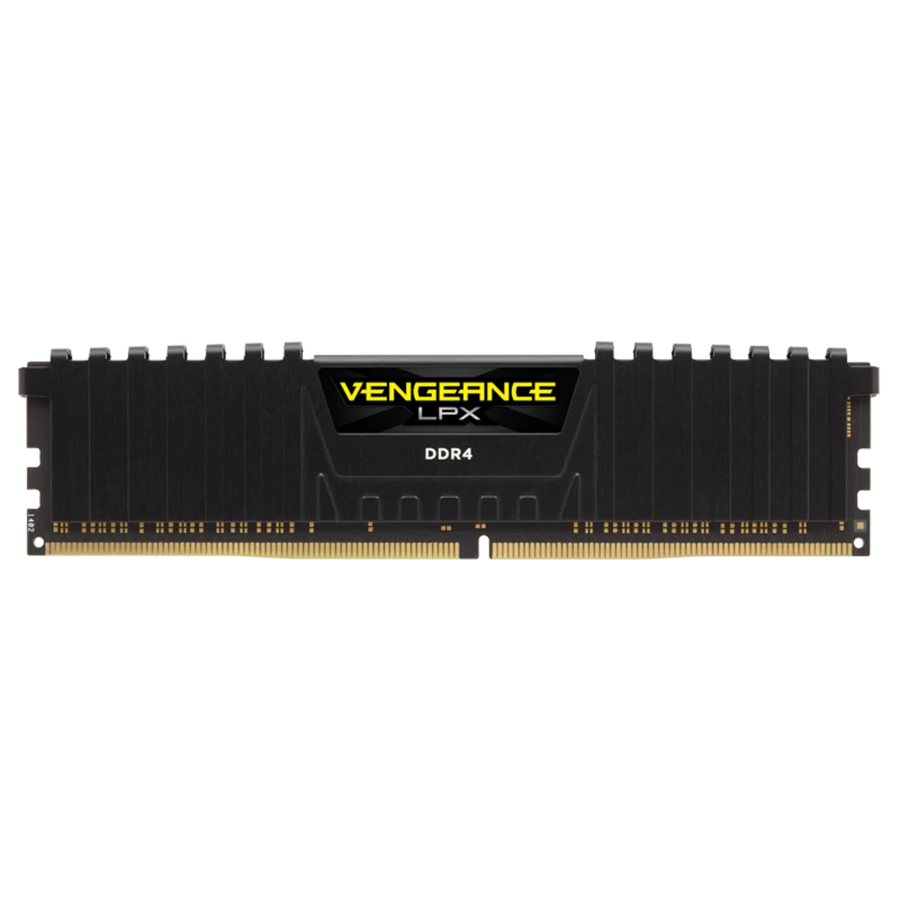 Corsair Vengeance LPX 8GB DDR4-3000 Desktop Memory | CMK8GX4M1D3000C16 | 8GB (1 x 8GB) · 3000MHz | 16-20-20-38 · 1.35V |