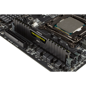 Corsair Vengeance LPX 8GB DDR4-3000 Desktop Memory | CMK8GX4M1D3000C16 | 8GB (1 x 8GB) · 3000MHz | 16-20-20-38 · 1.35V | Anodised Aluminium Heat Spreader · XMP 2.0 | Black