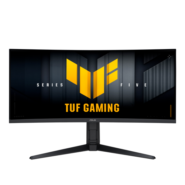 ASUS TUF Gaming VG34WQML5A 34-inch Curved Gaming Monitor – front view