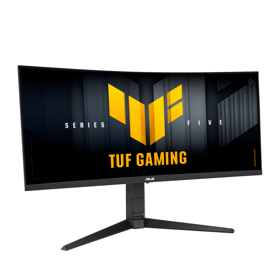ASUS TUF Gaming VG34WQML5A 34-inch Curved Gaming Monitor – front view to the right