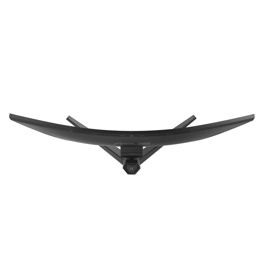 ASUS TUF Gaming VG34WQML5A 34-inch Curved Gaming Monitor – top view showing the 1500R curve