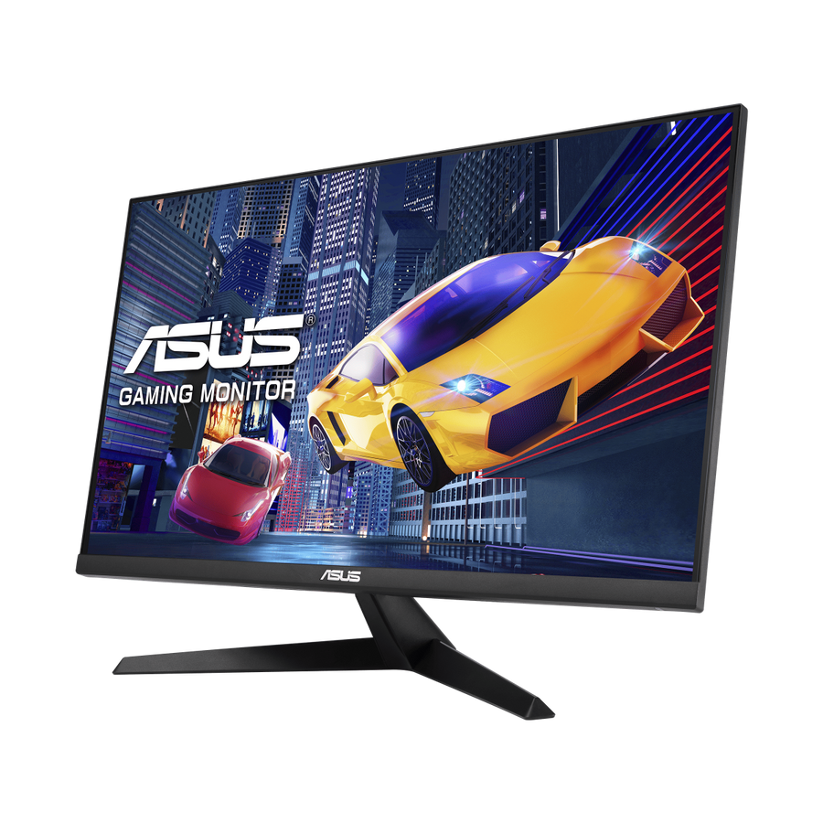 ASUS VY279HG2 27-inch Eye Care Monitor – front view to the left