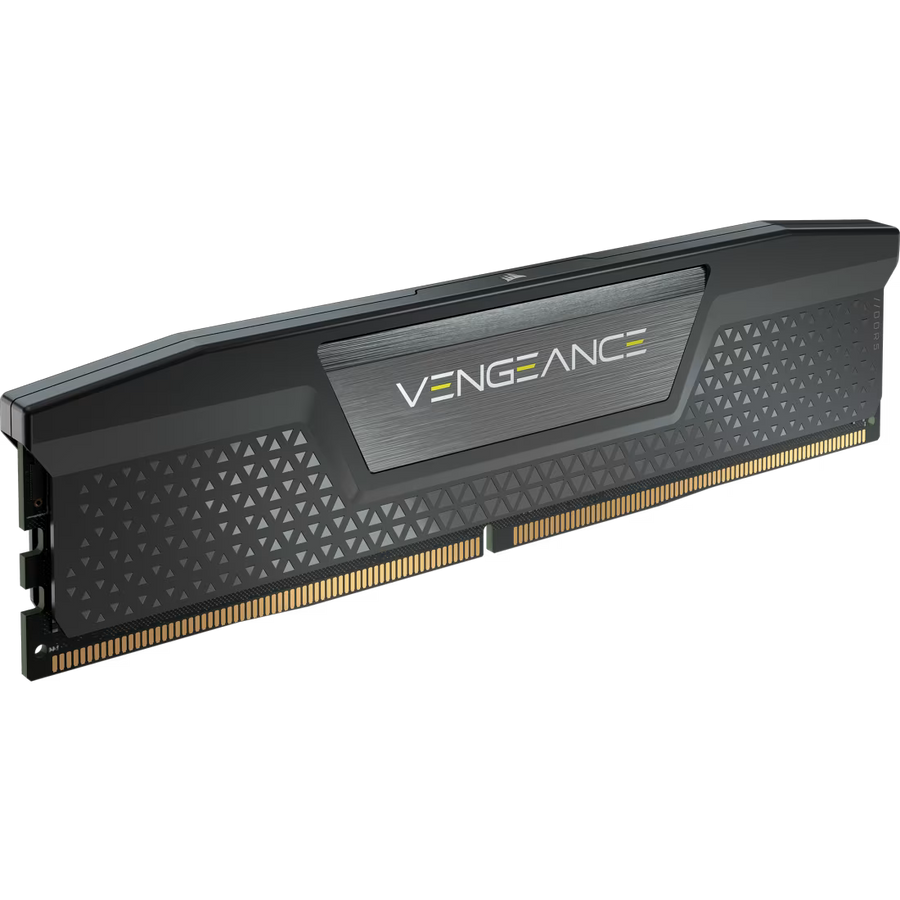 Corsair Vengeance DDR5 16GB Single Stick (1x16GB) Black | 5200MT/s CL40 | Intel XMP 3.0 | 1.25V | Anodized Aluminum Heat Spreader | iCUE Compatible | Low-Profile Design | Single Module from 2x16GB Kit | Intel 12th-14th Gen + AMD Ryzen 7000+