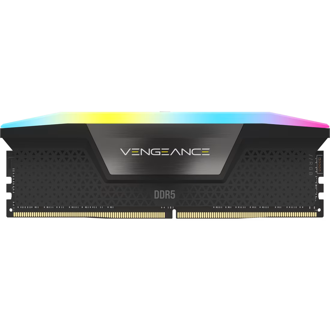 Corsair Vengeance RGB DDR5 32GB Kit (2x16GB) Black | 6000MT/s CL36 | AMD EXPO + Intel XMP 3.0 | 10 ARGB LEDs Per Stick | iCUE Sync | Black Aluminum Heat Spreader | Ryzen 7000+ Sweet Spot | Intel 12th-14th Gen Compatible | Premium RGB
