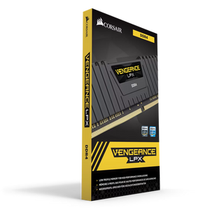 Corsair Vengeance LPX DDR4 64GB Kit (2x32GB) Black | 3200MHz CL16 | Intel XMP 2.0 | Dual Rank 2Rx8 | Low-Profile 34mm Aluminum Heat Spreader | 8-Layer PCB | AMD Ryzen 5000 + Intel 10th-11th Gen | Massive Capacity Workstation Memory