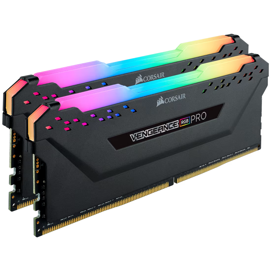 Corsair Vengeance RGB Pro DDR4 32GB Kit (2x16GB) Black | 3200MHz CL16 | Intel XMP 2.0 | 10-Zone Capellix RGB LEDs Per Stick | iCUE Software Sync | Custom Performance PCB | AMD Ryzen 5000 + Intel 10th-11th Gen | Premium RGB DDR4