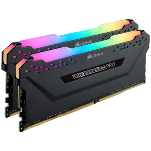 Corsair Vengeance RGB Pro DDR4 32GB Kit (2x16GB) Black | 3600MHz CL18 | Intel XMP 2.0 | 10-Zone Capellix RGB LEDs Per Stick | iCUE Software Sync | Custom Performance PCB | AMD Ryzen 5000 Sweet Spot | Premium High-Speed RGB DDR4