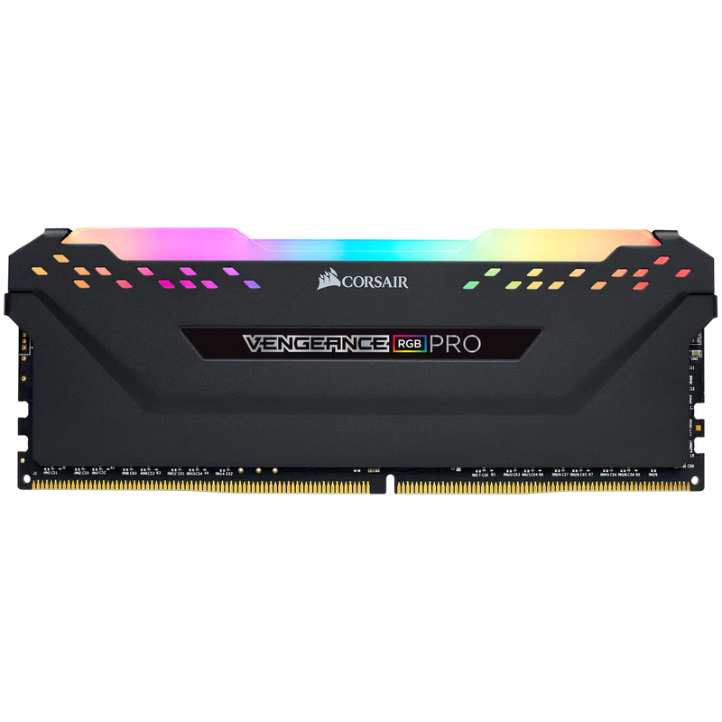 Corsair Vengeance RGB Pro DDR4 16GB Kit (2x8GB) Black AMD Ryzen Ready | 3600MHz CL18 | Intel XMP 2.0 | 10-Zone Capellix RGB LEDs Per Stick | iCUE Software Sync | Custom Performance PCB | AMD Ryzen 5000 Sweet Spot | Premium RGB DDR4